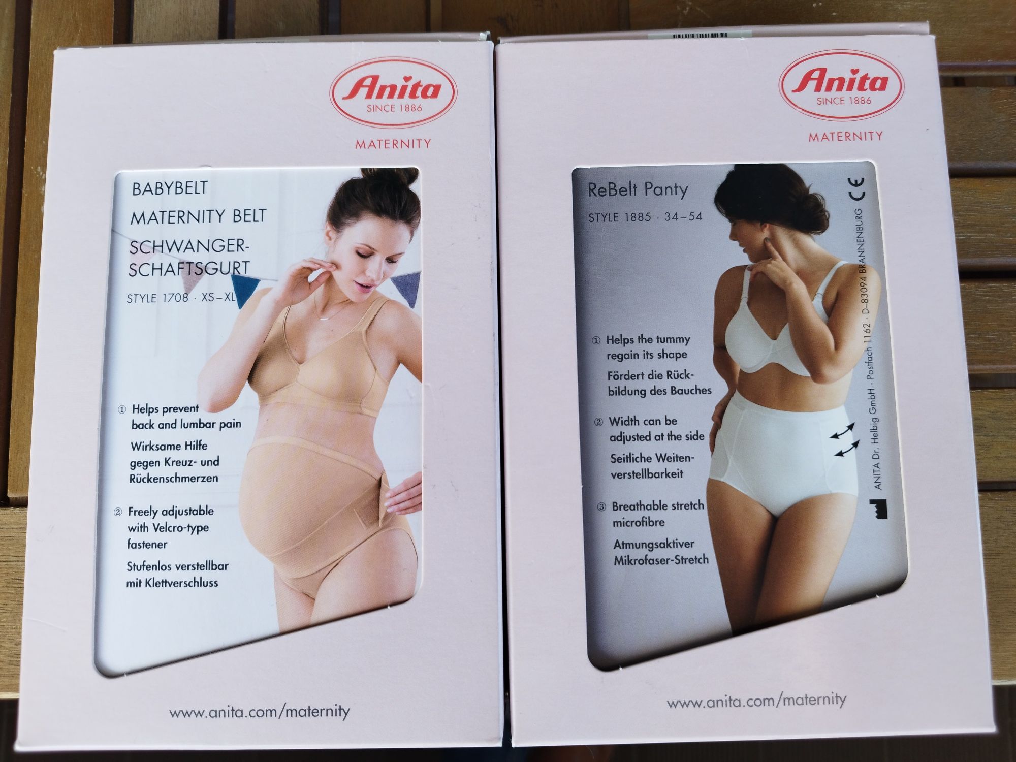 Cinta pré e pós parto - Anita