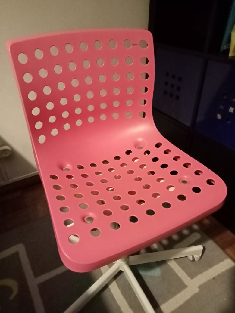 Cadeira escritório rosa ikea