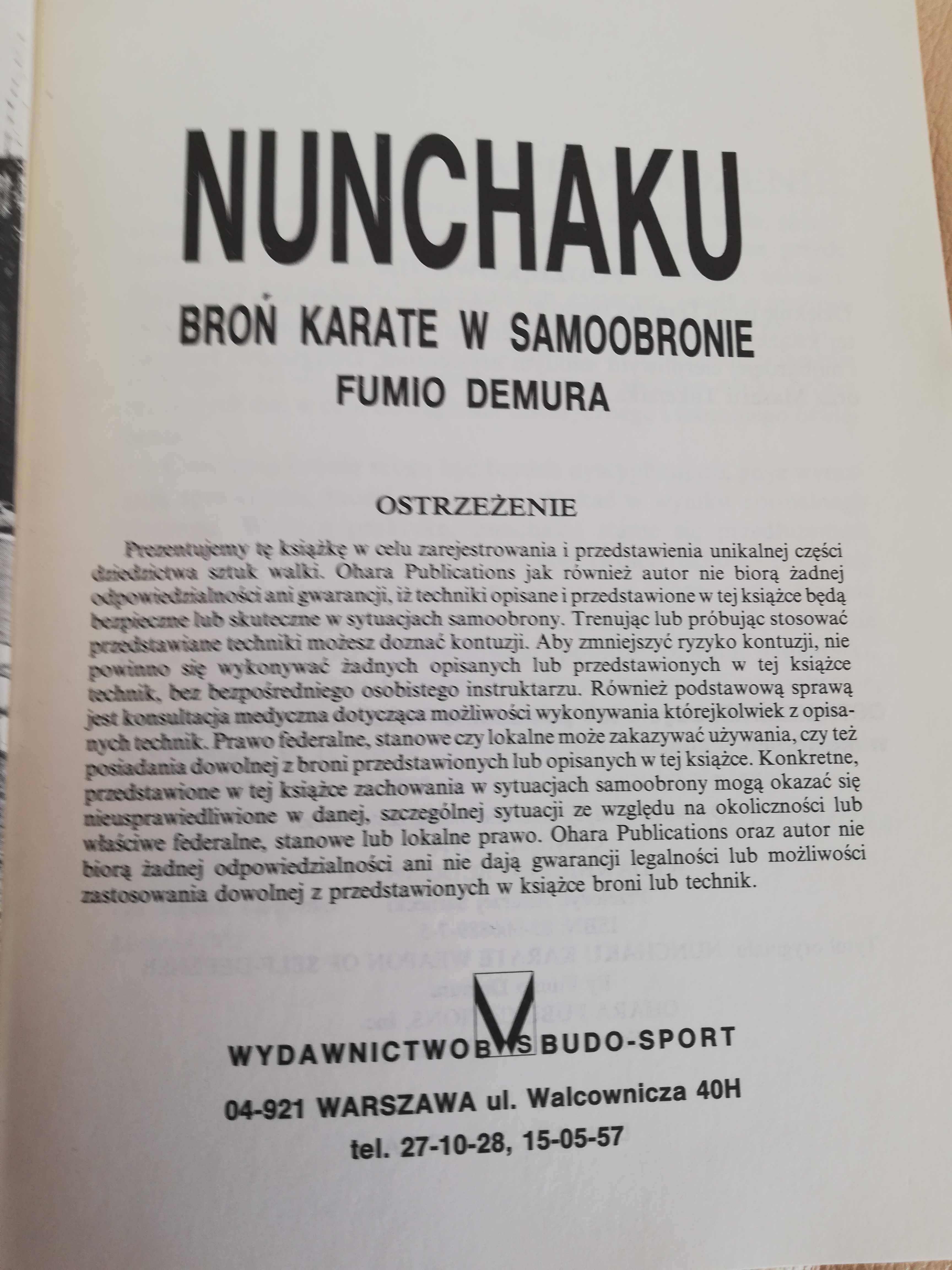 Nunchaku - broń karate w samoobronie - Fumio Demura cz.1