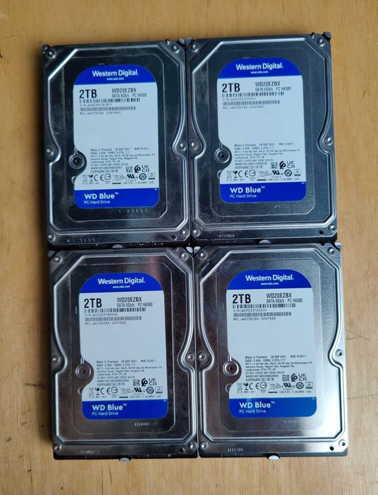 РАСПРОДАЖА! Жесткие диски WD Blue 2 TB (WD20EZBX)