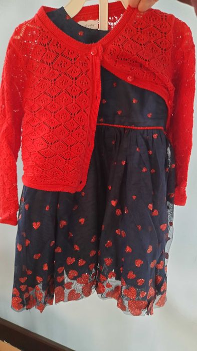 Sukienka H&M w serduszka