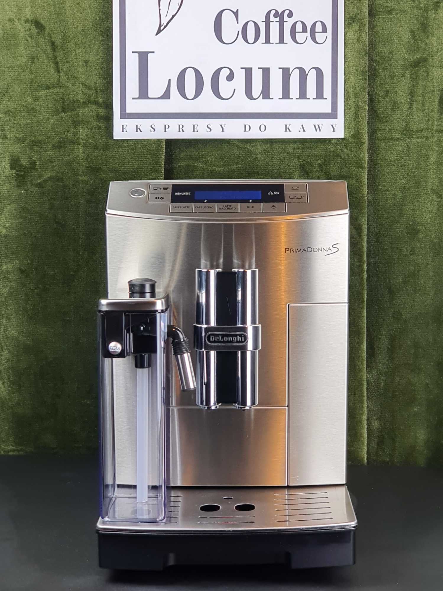 DeLonghi PrimaDonna S elegancki i zgrabny ekspre po serwisie Gwarancja