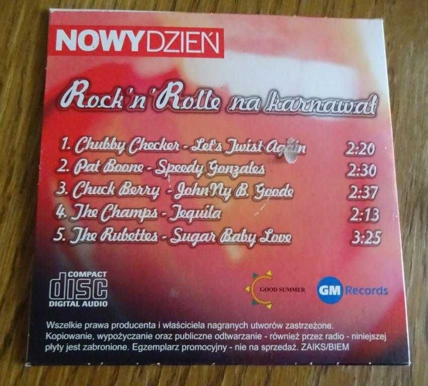 Rock’n’Rolle Na Karnawał - 5 Znanych Piosenek - Płyta CD