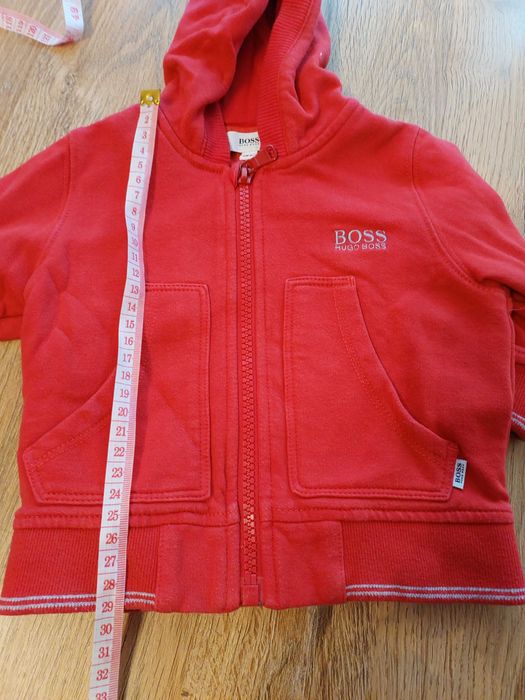 Bluza rozsuwana dla niemowlaka Hugo Boss rozmiar 67