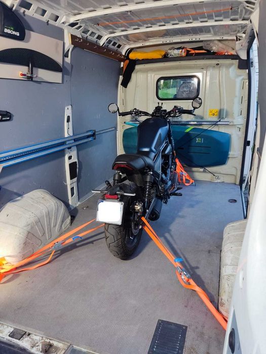 Transport motocykli, transport quadów, przeprowadzki itp