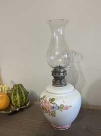 lampa naftowa porcelana fajans