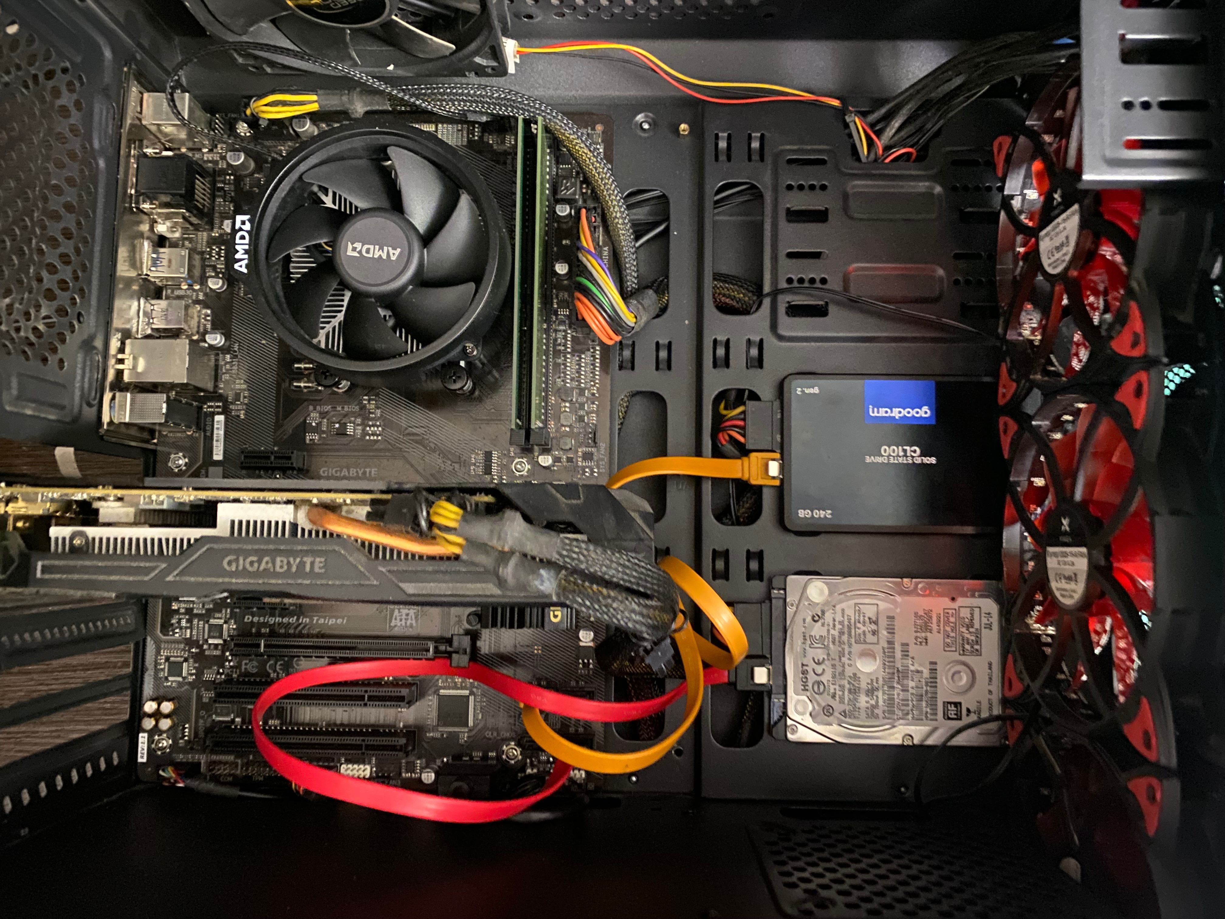 Ігровий компʼютер на Ryzen am4