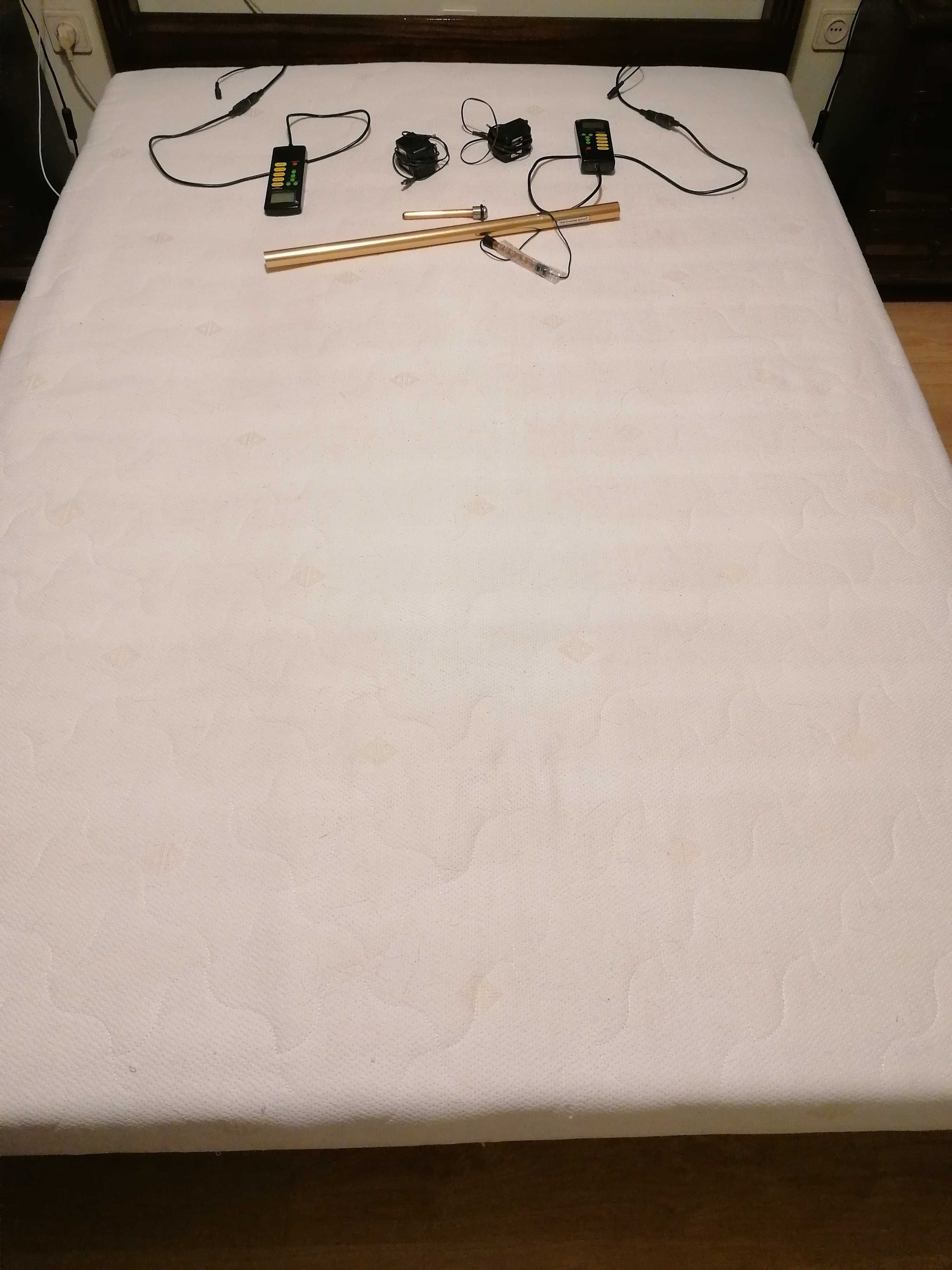 Colchão viscoelástico (1,40x1,90) com vibro massagem