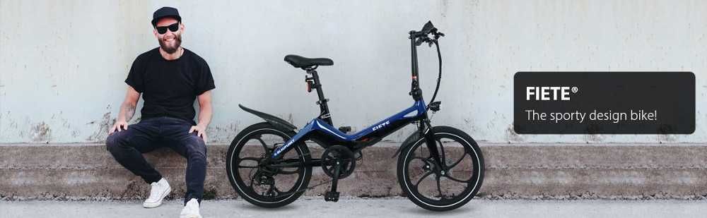 Składany rower elektryczny Blaupunkt eBike FIETE składak elektryczny