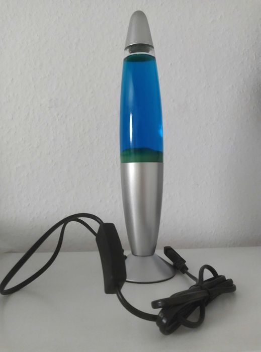 Lampka nocna niebieska