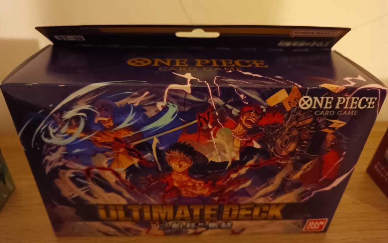 Cartas Japonesas One Piece Card TCG Ultimate Captains Deck ST-10