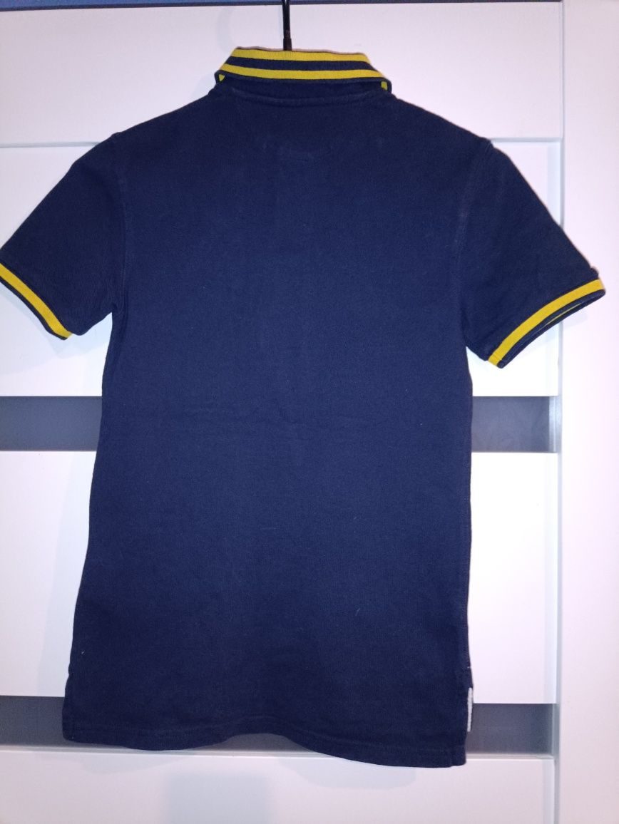 Granatowy T-shirt Ralph Lauren