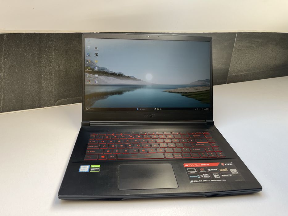 MSI GF63 Thin 9RCX – i7, 32 GB RAM, SSD NVMe + HDD, GTX 1050 Ti