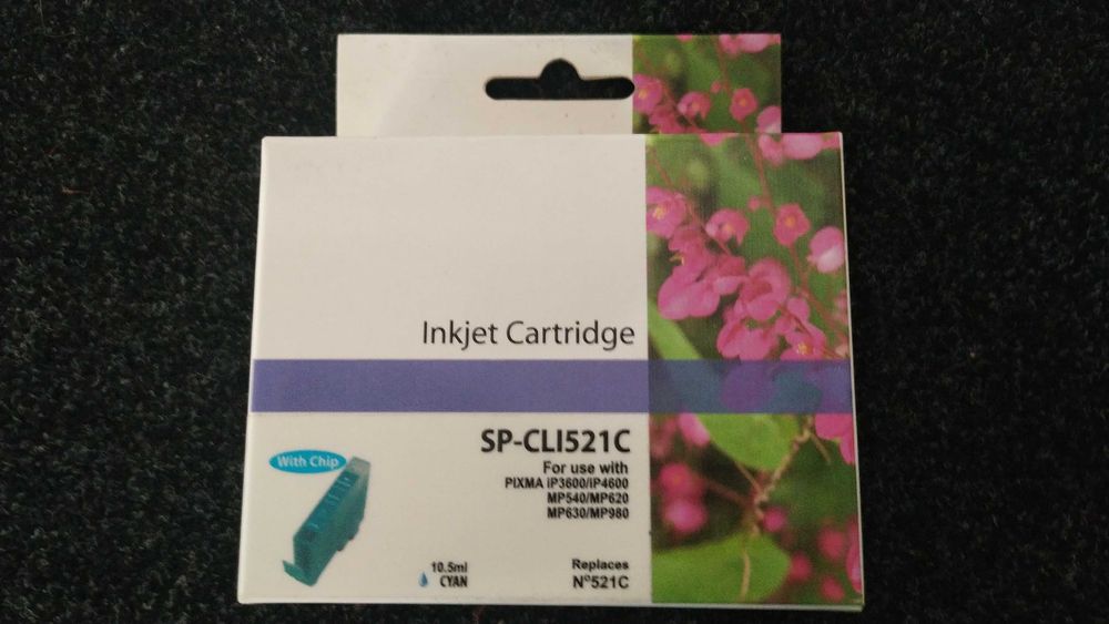 Pack Tinteiros Compatíveis CLI 520BK-CLI 521C/Y/M  (PORTES GRÁTIS)