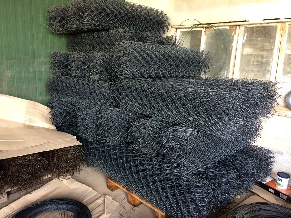 Siatka ocynk + PCV 1,25m