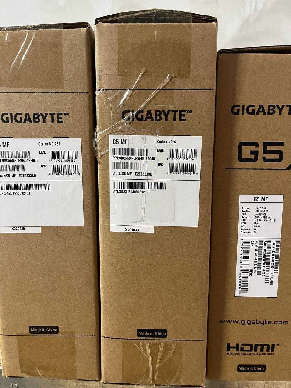 Ноутбук GIGABYTE G5 MF Новий!