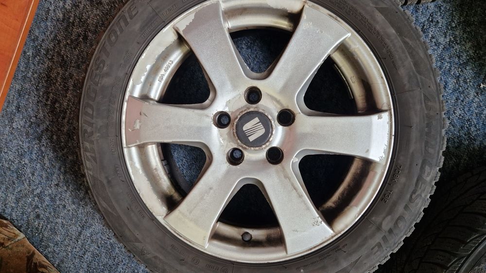 Alufelgi z oponami zimowymi 5x112