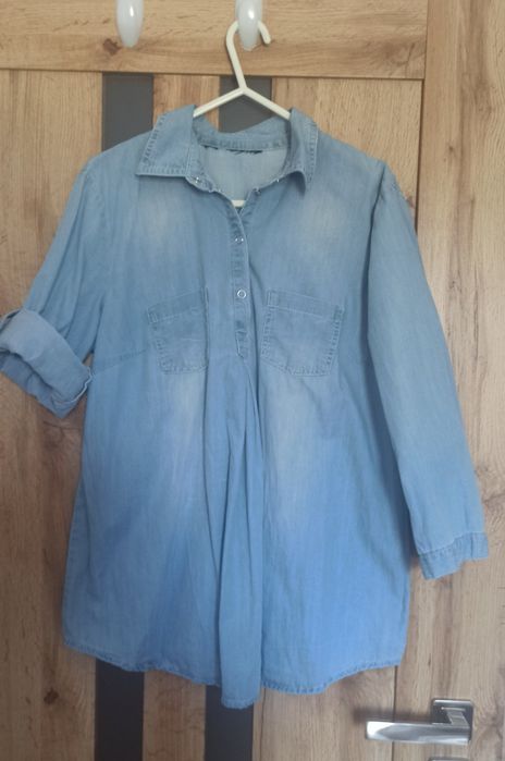 Koszula jeansowa ciążowa S