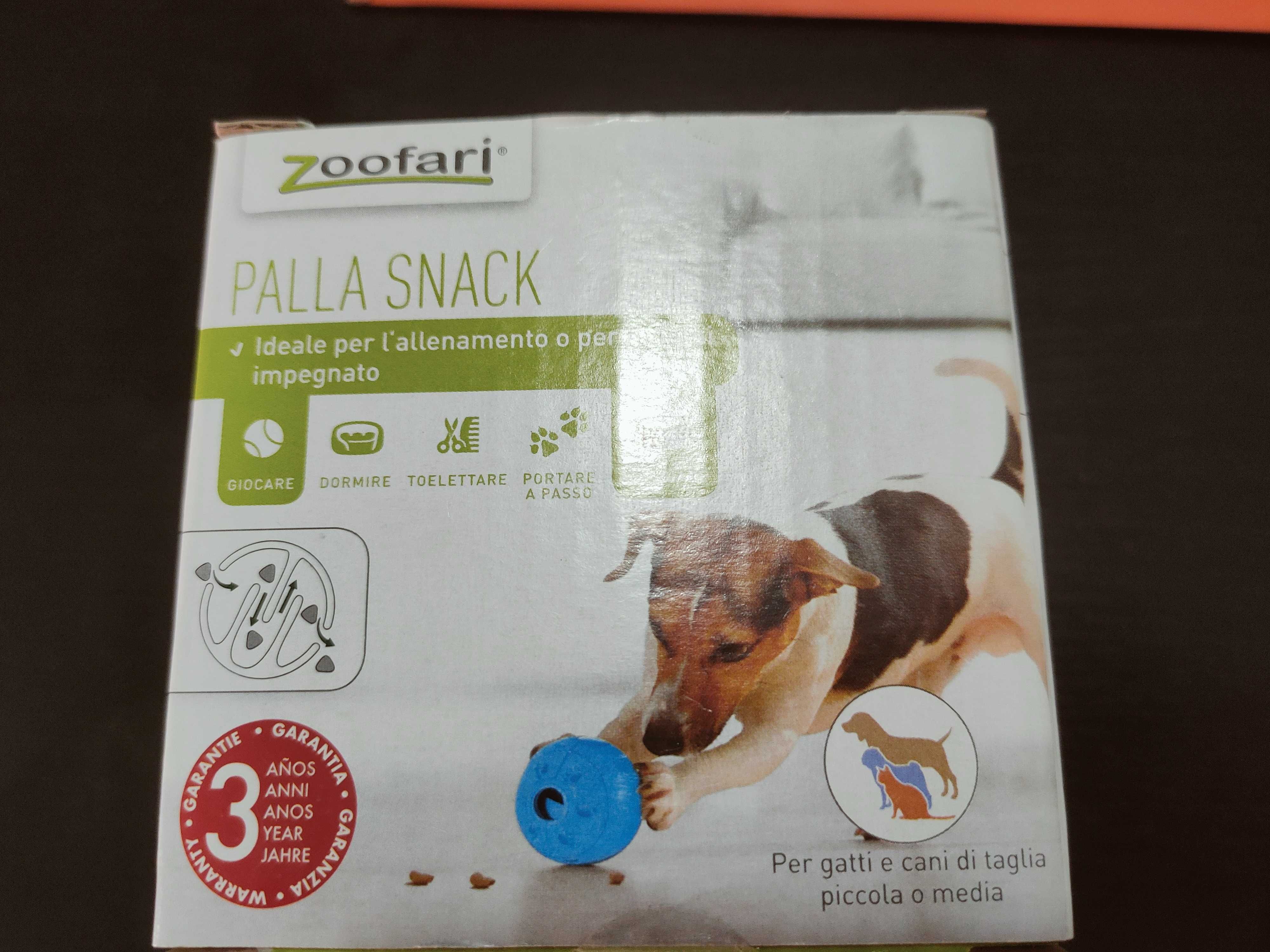 Bola de snacks para cão ou gato