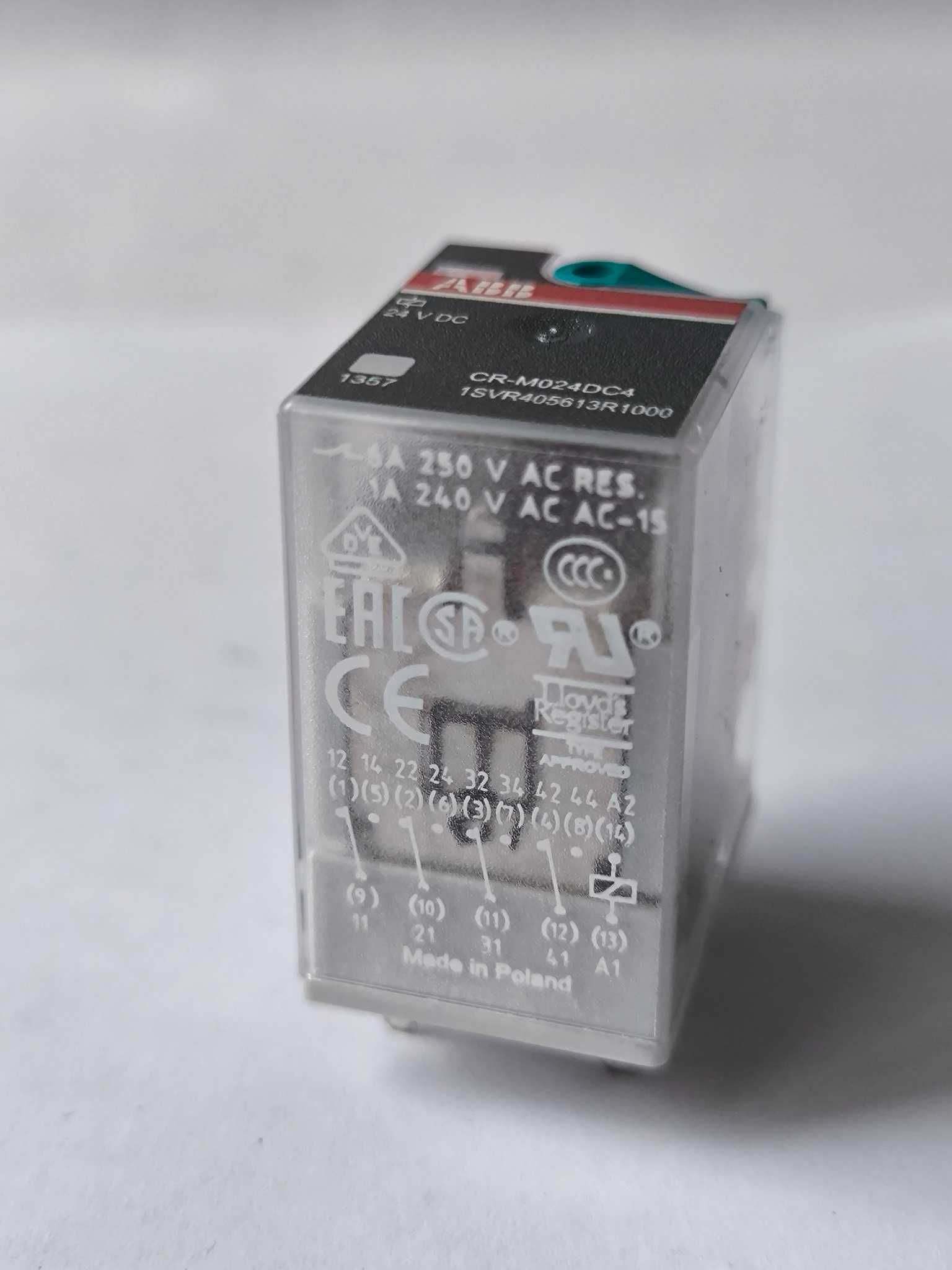 Реле проміжні CR-M024DC4, CR-M220DC4, CR-M230AC4 виробництва АВВ