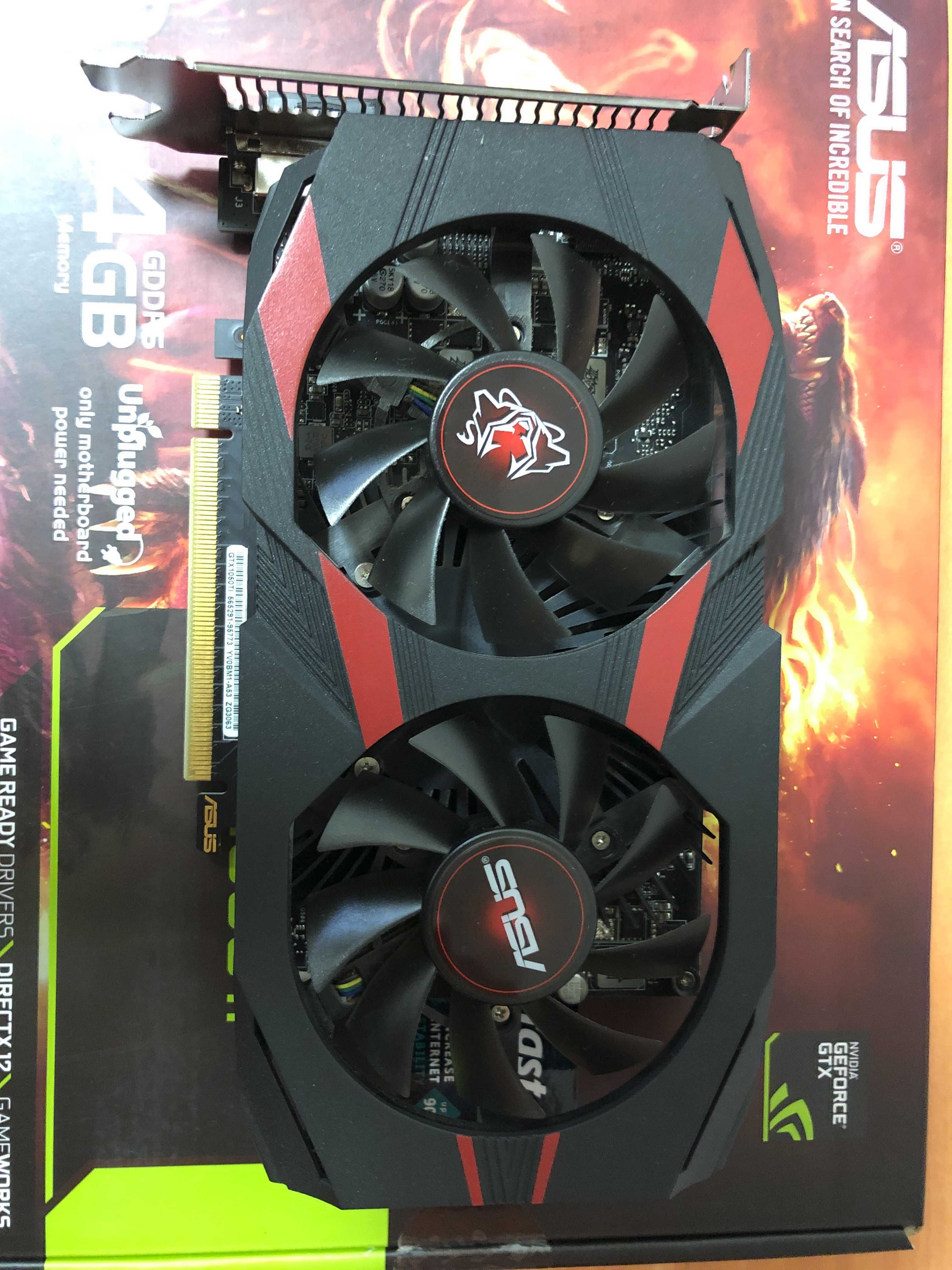 Karta graficzna Asus GeForce GTX 1050 Ti 4 GB