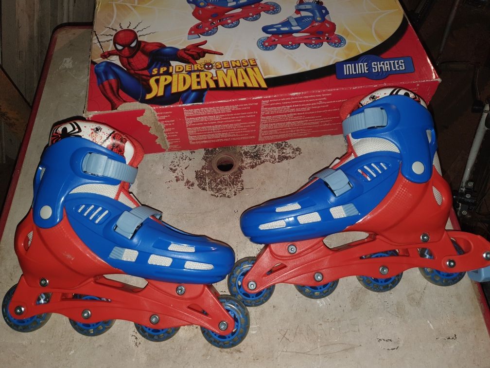 Patins em linha Homem Aranha