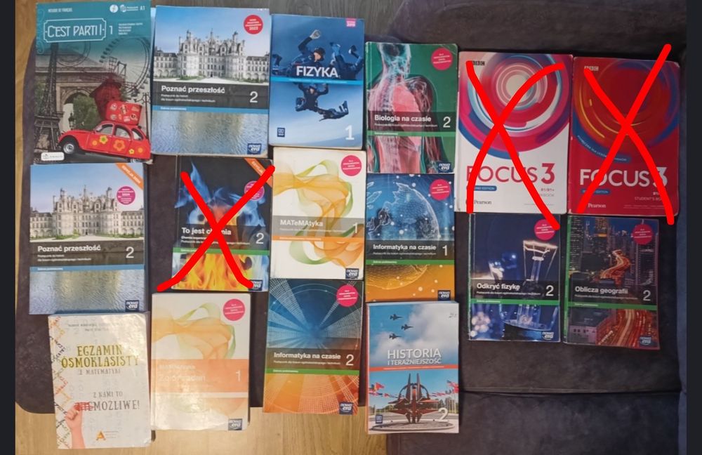 Książki do liceum i technikum klasa 1 i 2