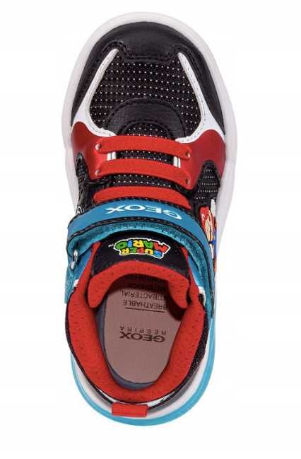BUTY BUCIKI DZIECIĘCE GEOX SUPER MARIO rozmiar 26 nowe z pudełkiem