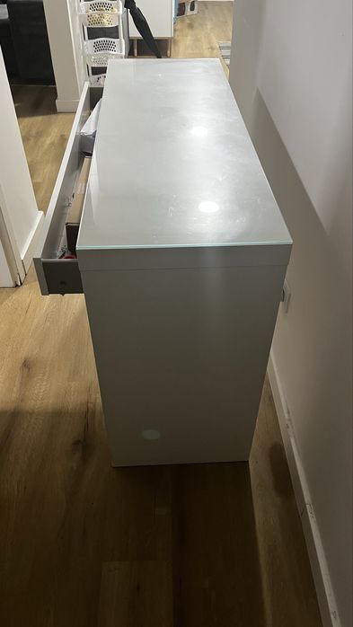 Movel de hall de entrada branco