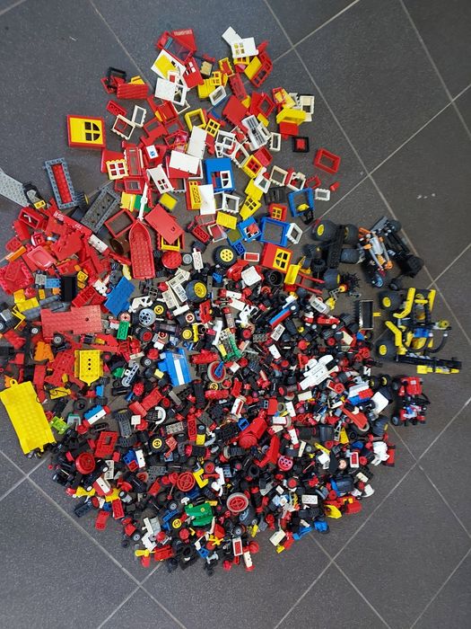 LEGO Technic ,City klocki na kg 3,7 kg