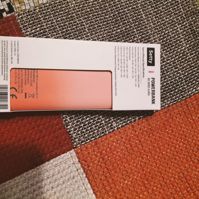 Setty nowy power Bank 10 000mpa