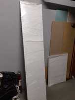 Płyta meblowa wymiary 204cm wys x 43cm szer x 2 cm gr Nowa biała