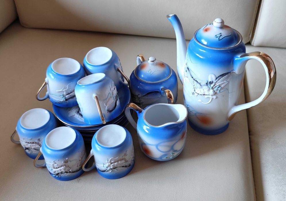 Conjunto NOVO de café porcelana japonesa Soko China