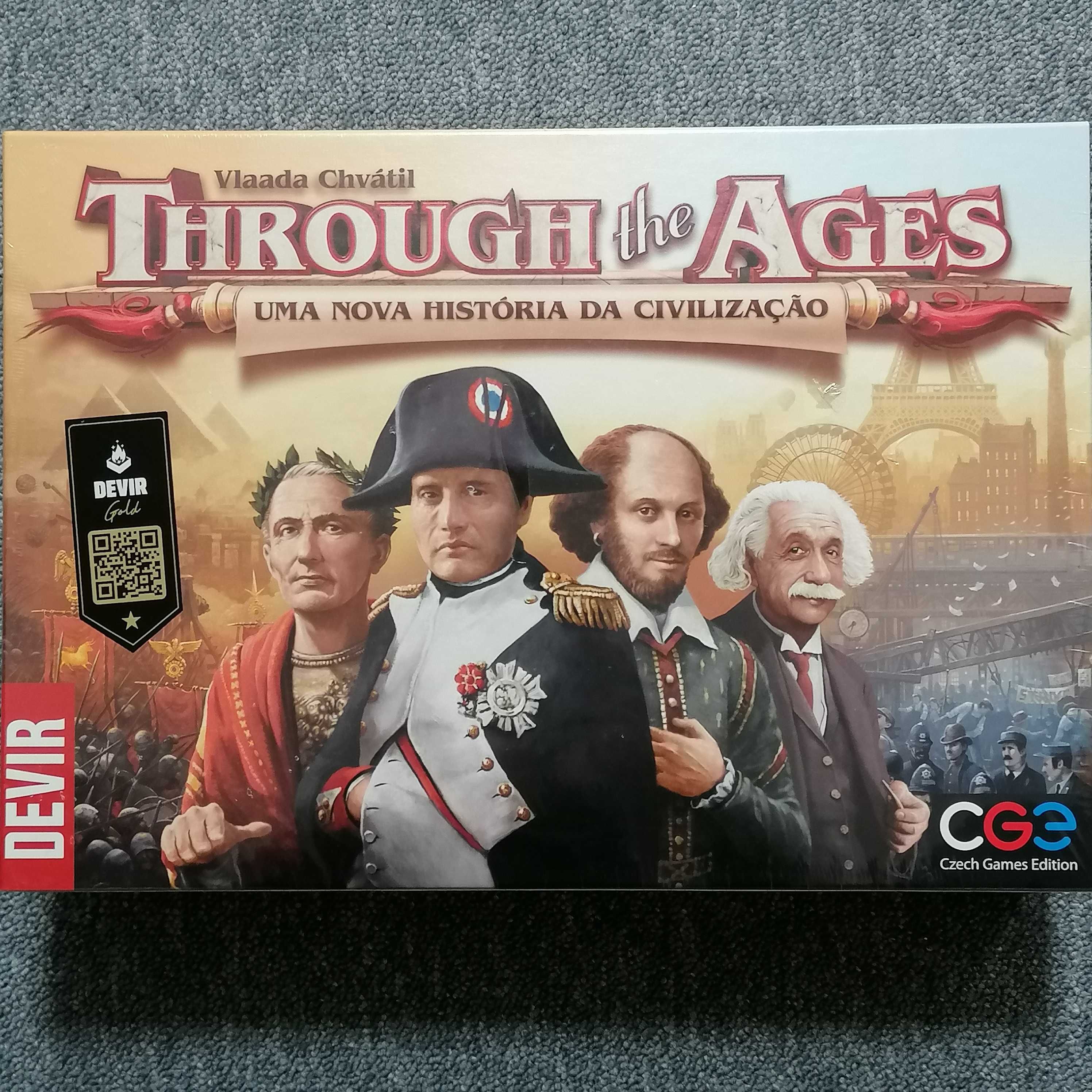 Through the Ages - jogo de tabuleiro em português