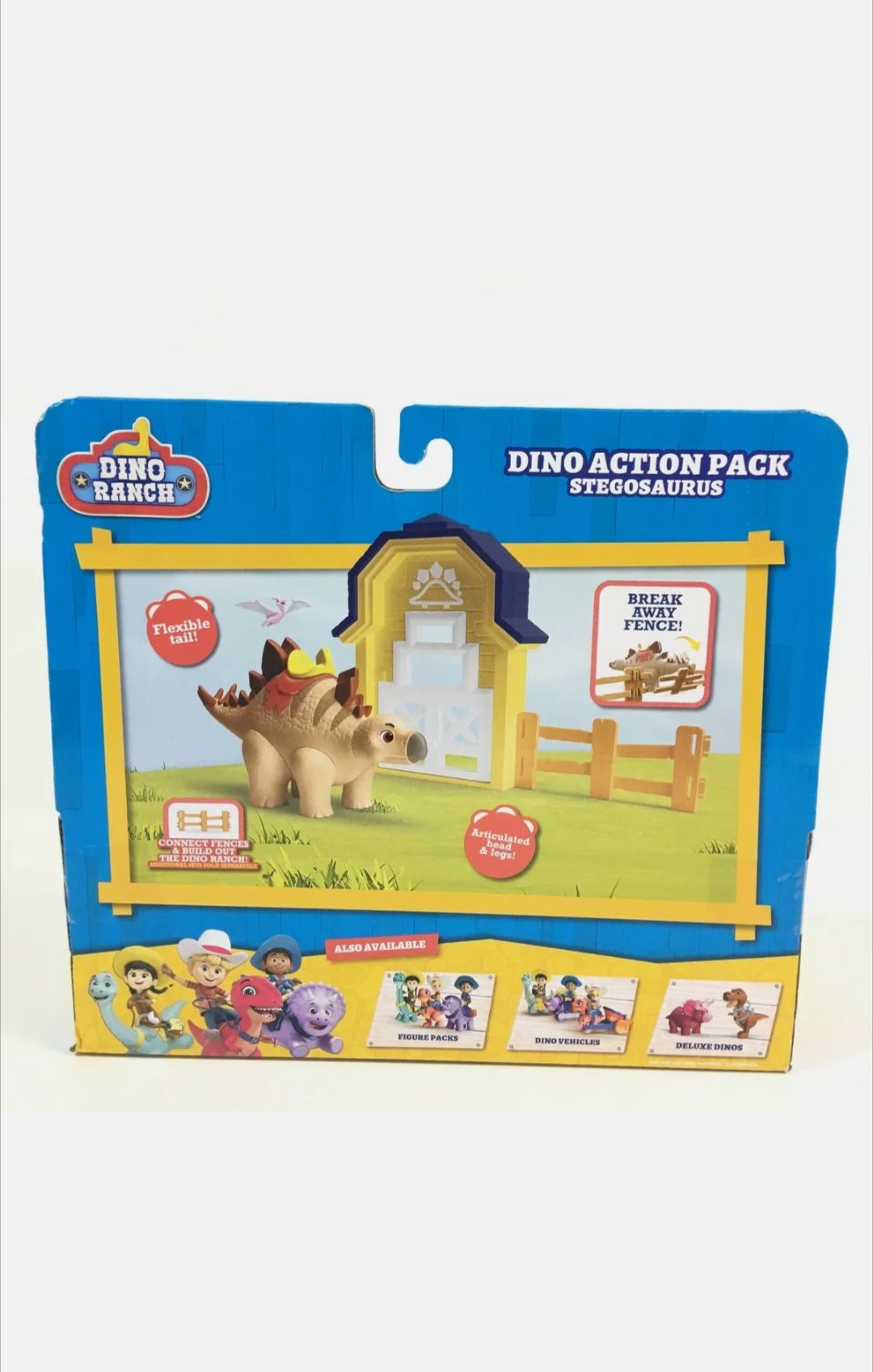 Іграшка ранчо динозаврів. Dino Ranch з фігурками. Dino Action Pack