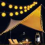 SALCAR Łańcuch Świetlny LED, 40 Diod Led, Zasilacz 31 V, 8 Trybów, 10M