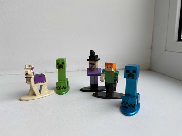 Металеві фігурки-сюрприз Майнкрафт Minecraft JADA