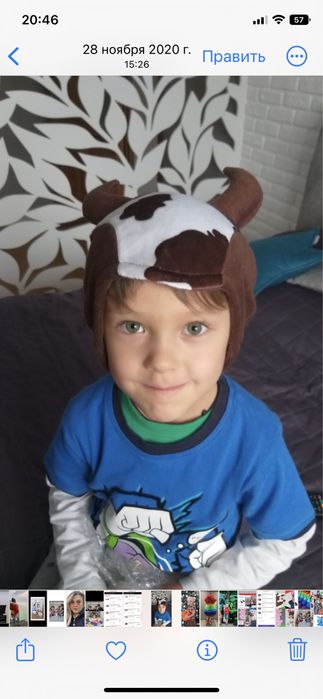 Продам шапочки зверушки универсальные на детей и взрослых