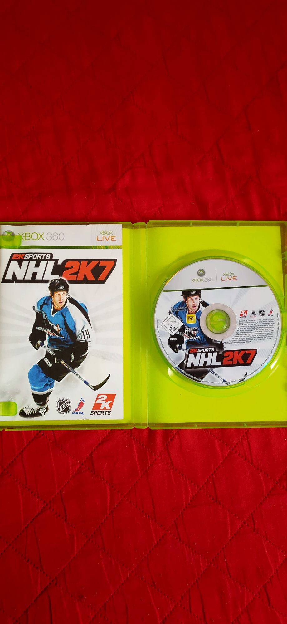 NHL 2k7 Xbox 360 stan idealny