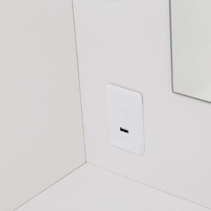 Toaletka/Szafa Latina 300x217x61 Biała  Darmowa dostawa