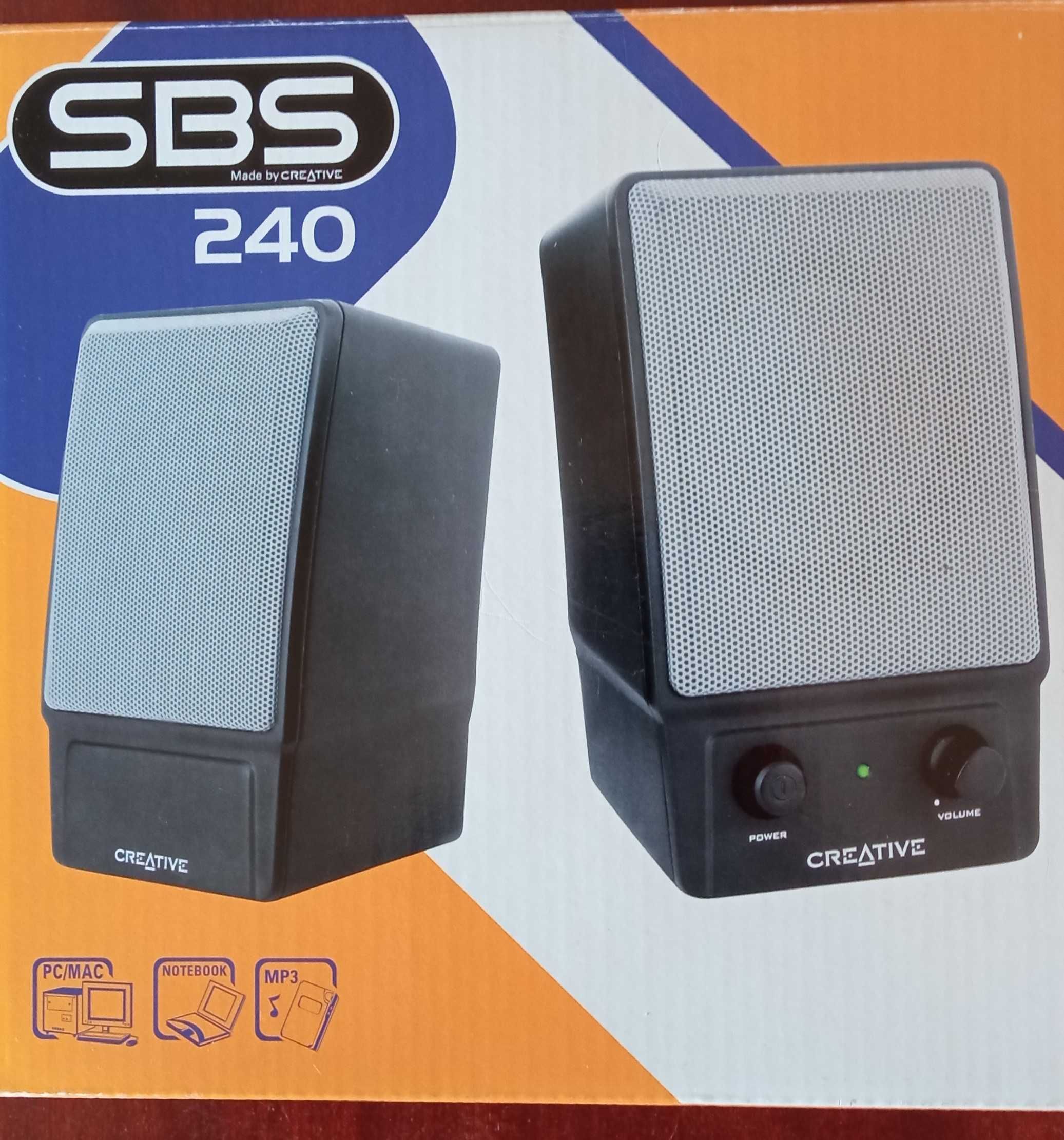 Głośniki komputerowe SBS 240 z zasilaczem