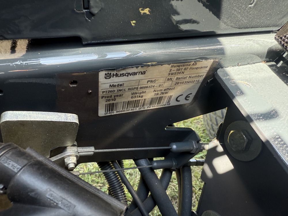 Traktorek kosiarka husqvarna 525D