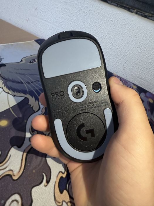 Ігрова миша Logitech G Pro X Superlight + килимок з котом