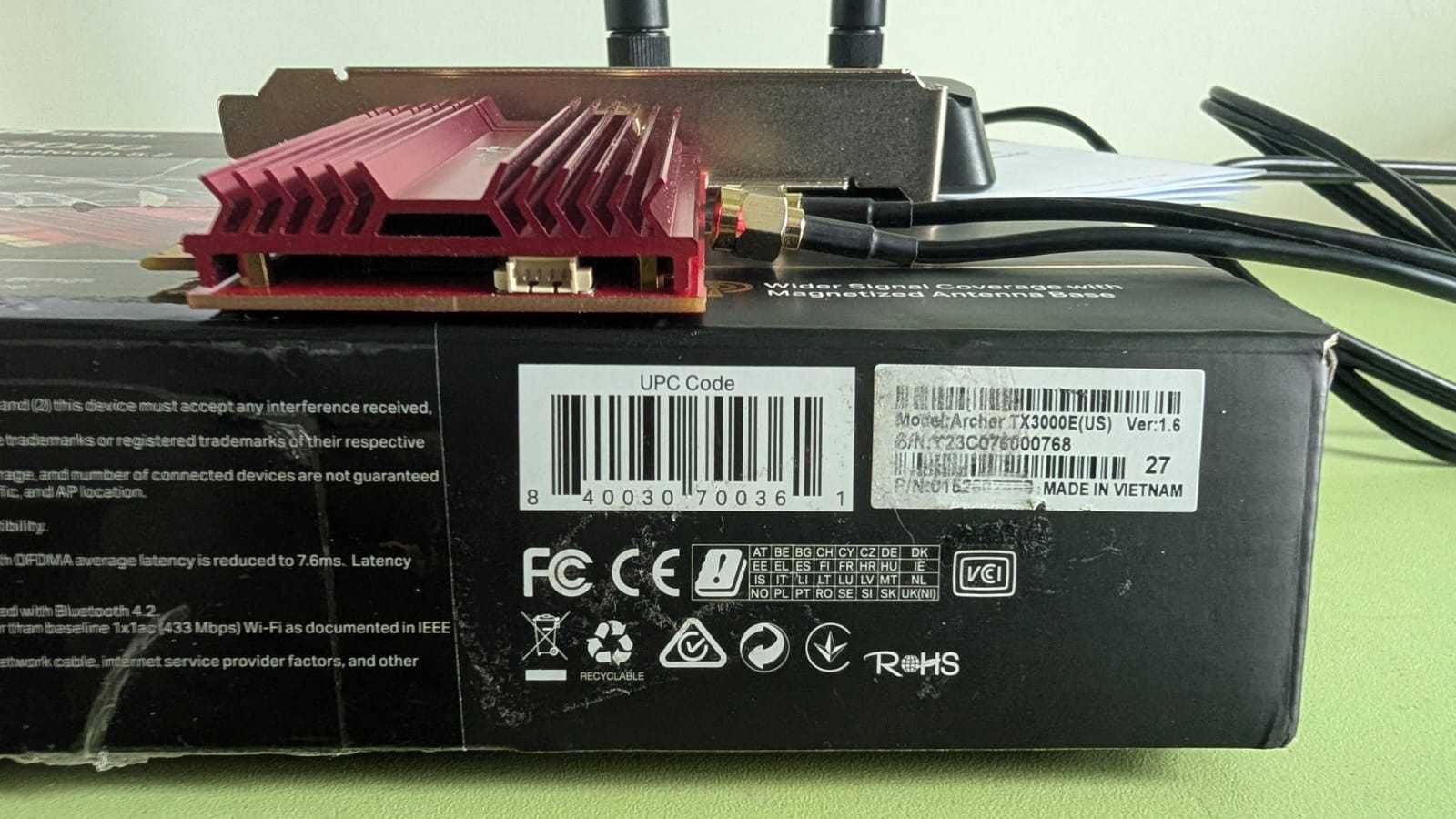 Мережева карта TP-LINK Archer TX3000E