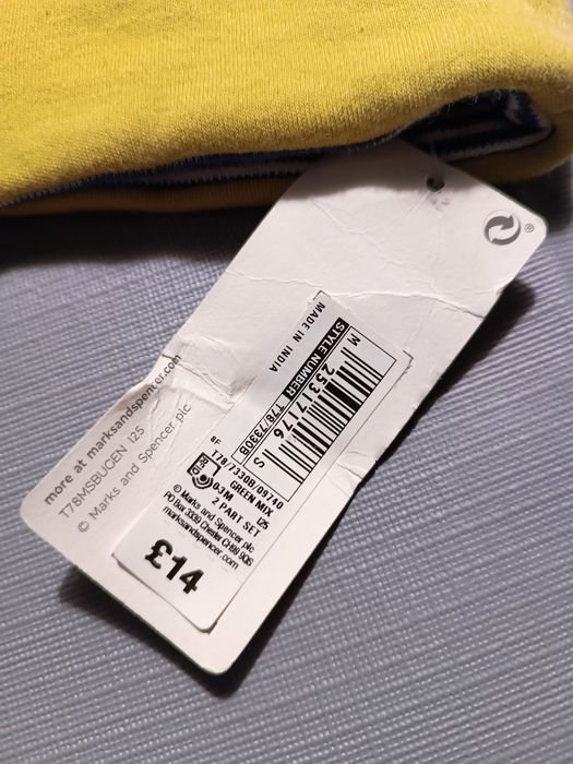 Bluza ocieplana dla noworodka kaftanik kurteczka h&m m&s 62