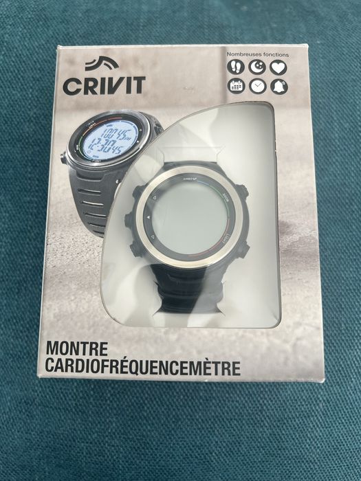 Годинник Crivit Montre з пульсометром та крокоміром