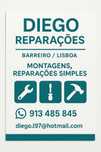 Diego Reparações – Montagem de móveis e reparos no Barreiro e Lisboa