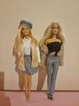 Śliczne ubranka i laleczki barbie Mattel zestaw