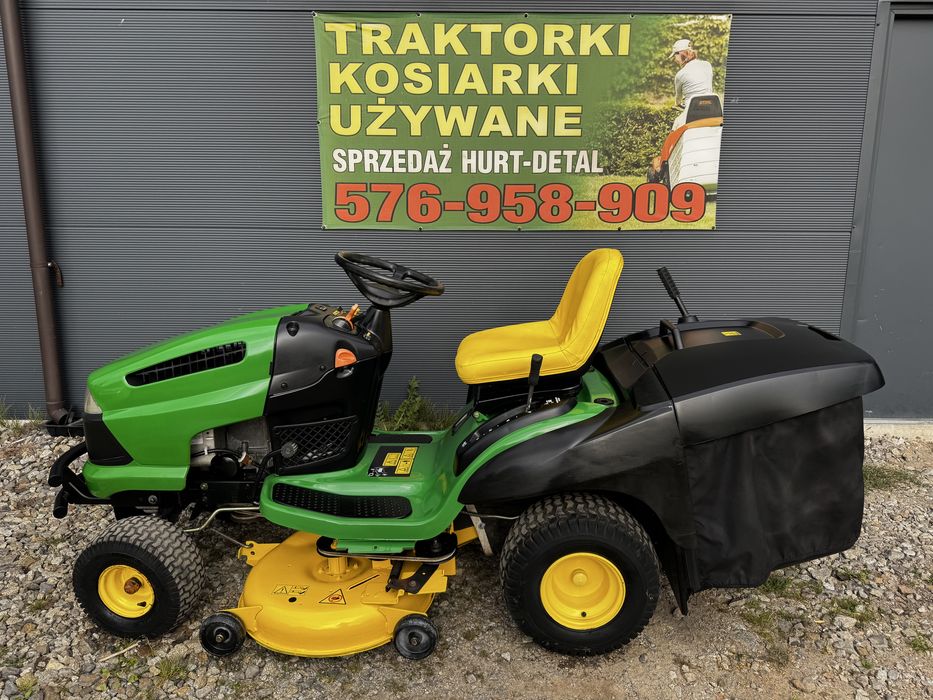 Traktorek kosiarka John Deere X130R X155R