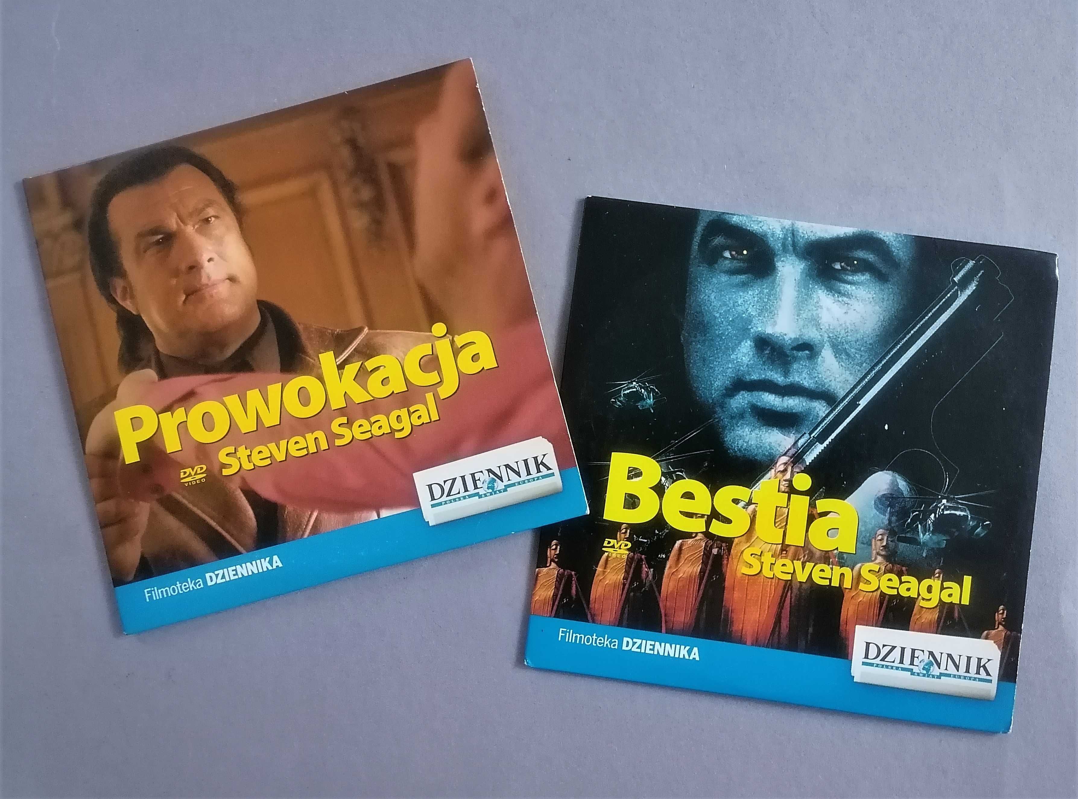 Bestia + Prowokacja - Steven Seagal - 2x DVD